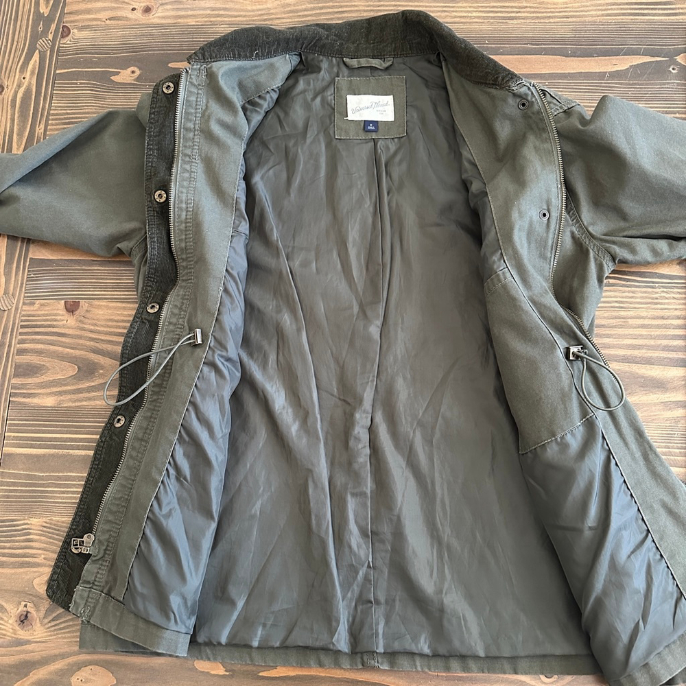 Women’s Universal Thread Green Utility Jacket Bla… - image 3